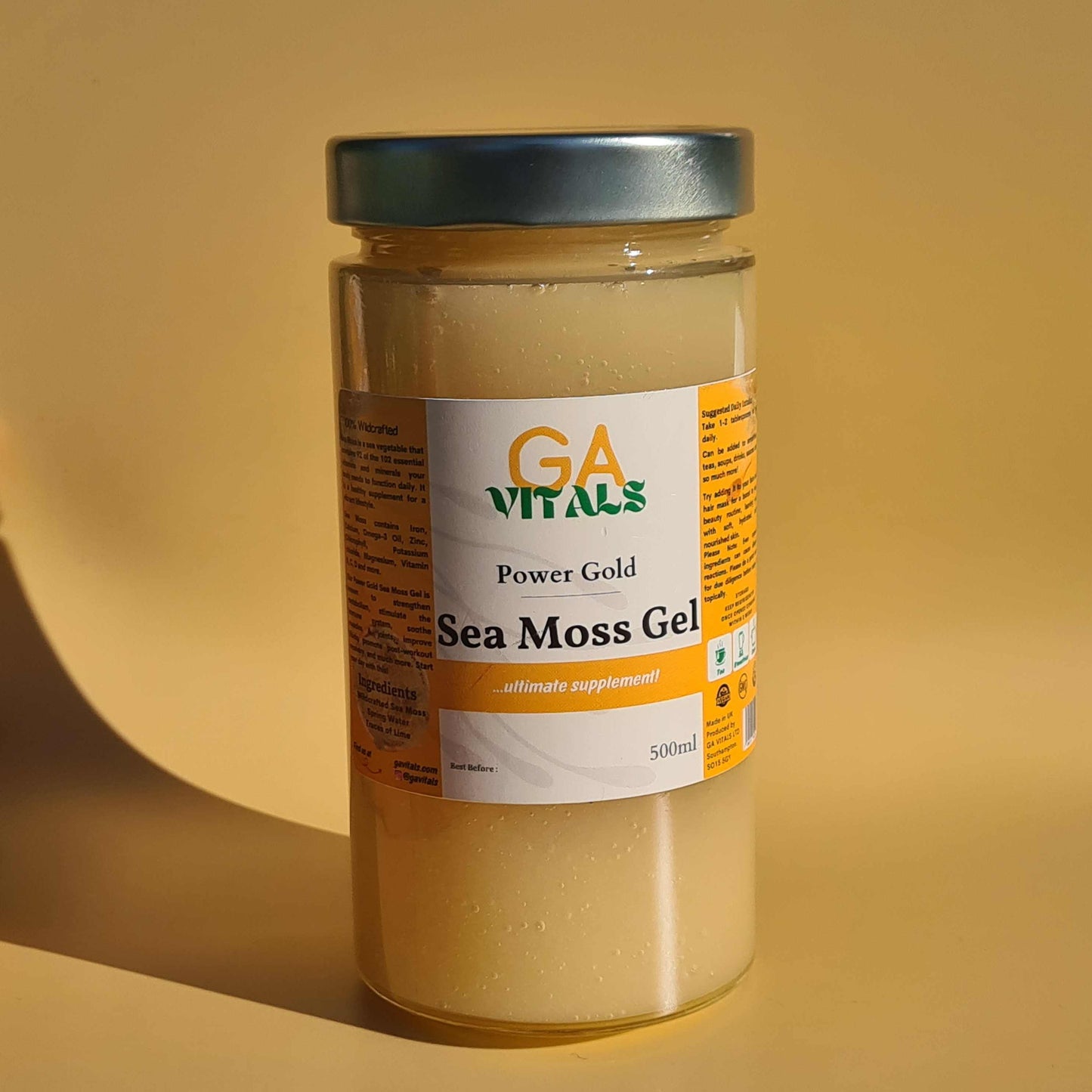 GA VITALS - For Top-Quality Sea Moss products. Shop our high quality Vital Power and Infusion products! Subscribe & Save up to 15% | Free Delivery on all Orders OVER £40.