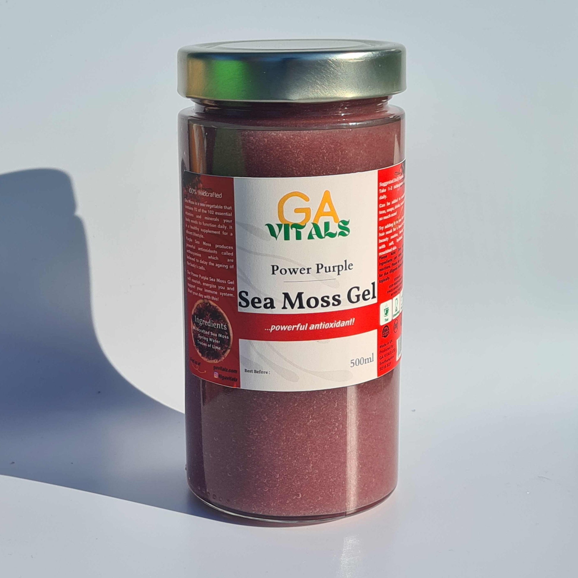 GA VITALS - For Top-Quality Sea Moss products. Shop our high quality Vital Power and Infusion products! Subscribe & Save up to 15% | Free Delivery on all Orders OVER £40.