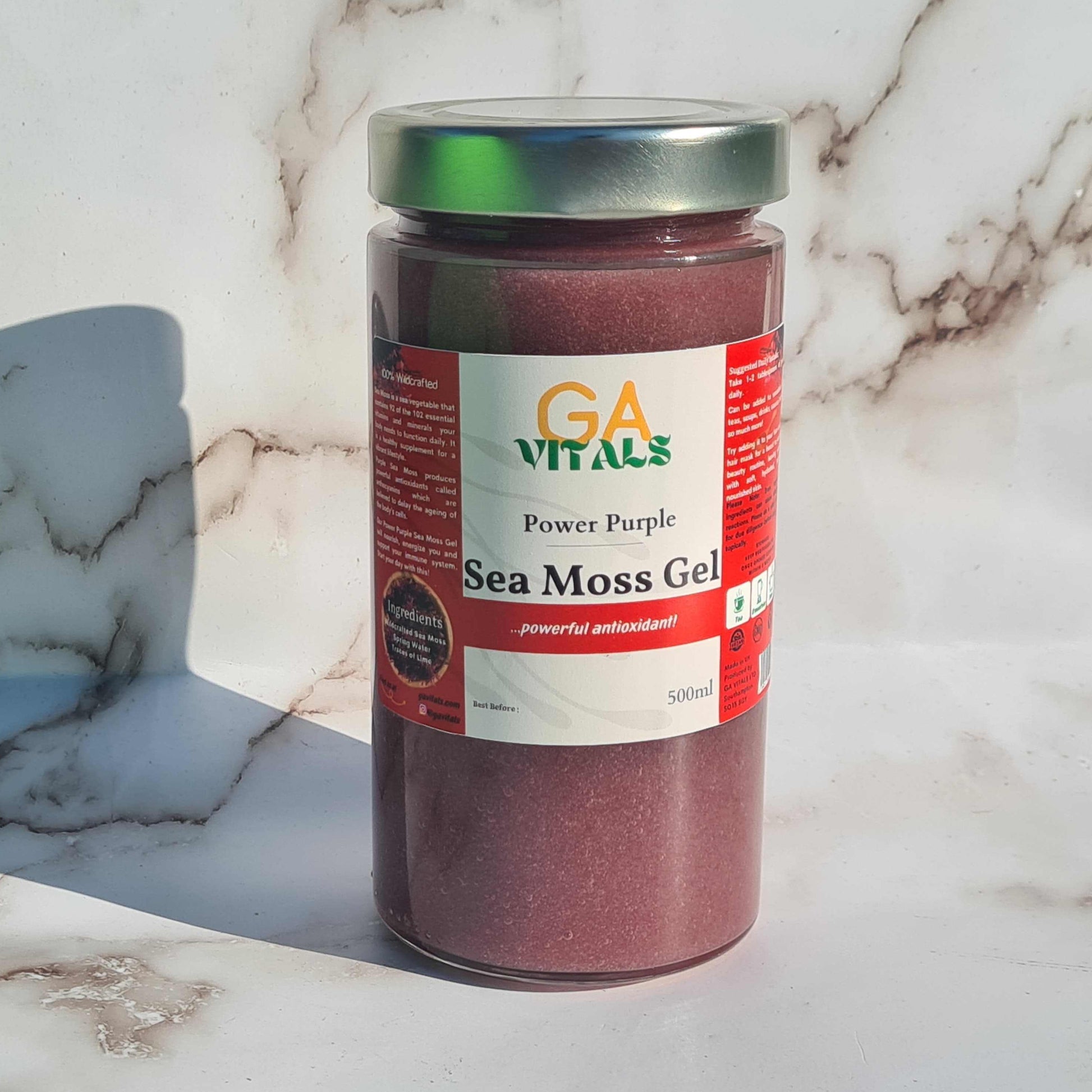 GA VITALS - For Top-Quality Sea Moss products. Shop our high quality Vital Power and Infusion products! Subscribe & Save up to 15% | Free Delivery on all Orders OVER £40.